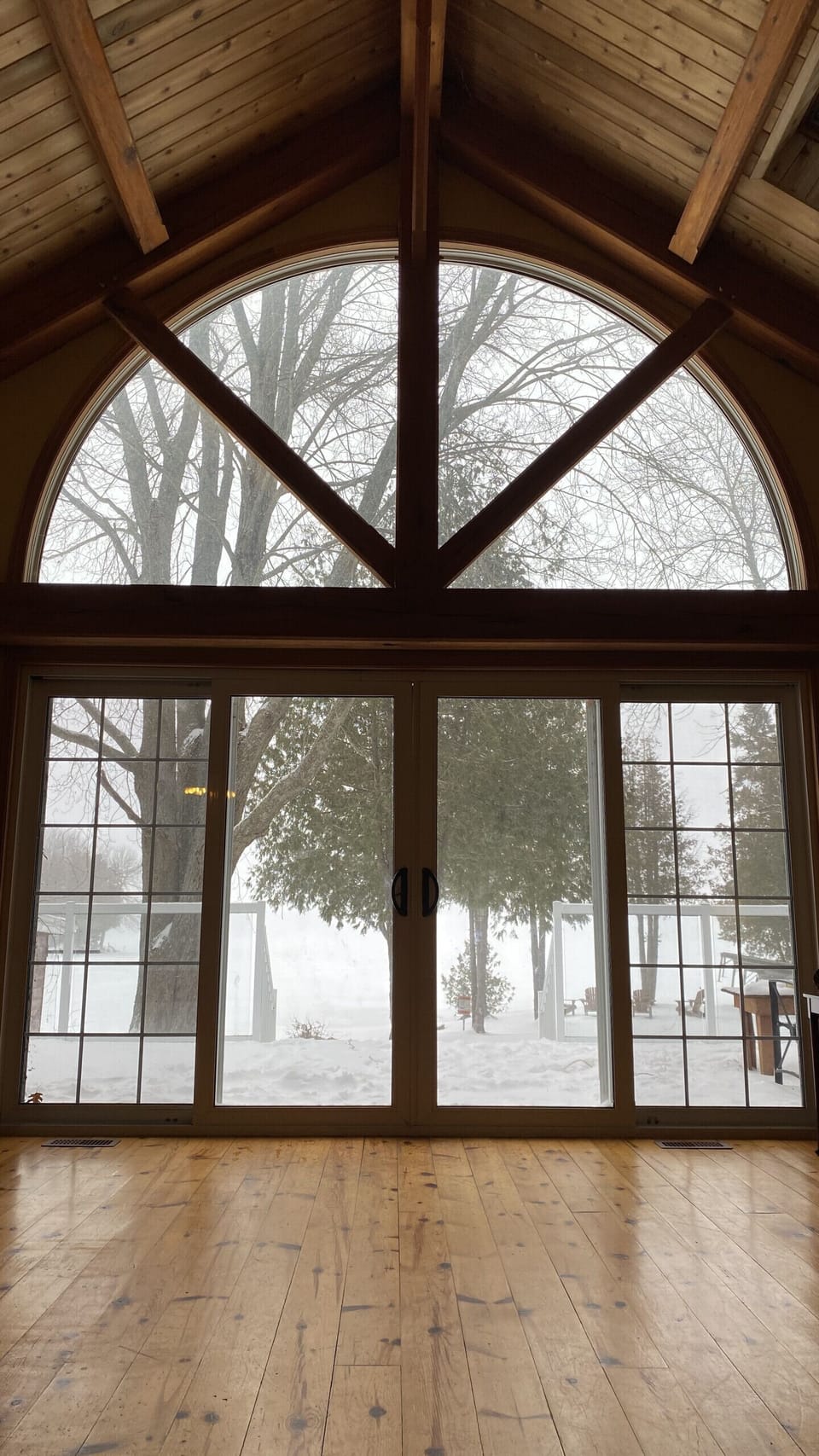 Winter View from Great  Room