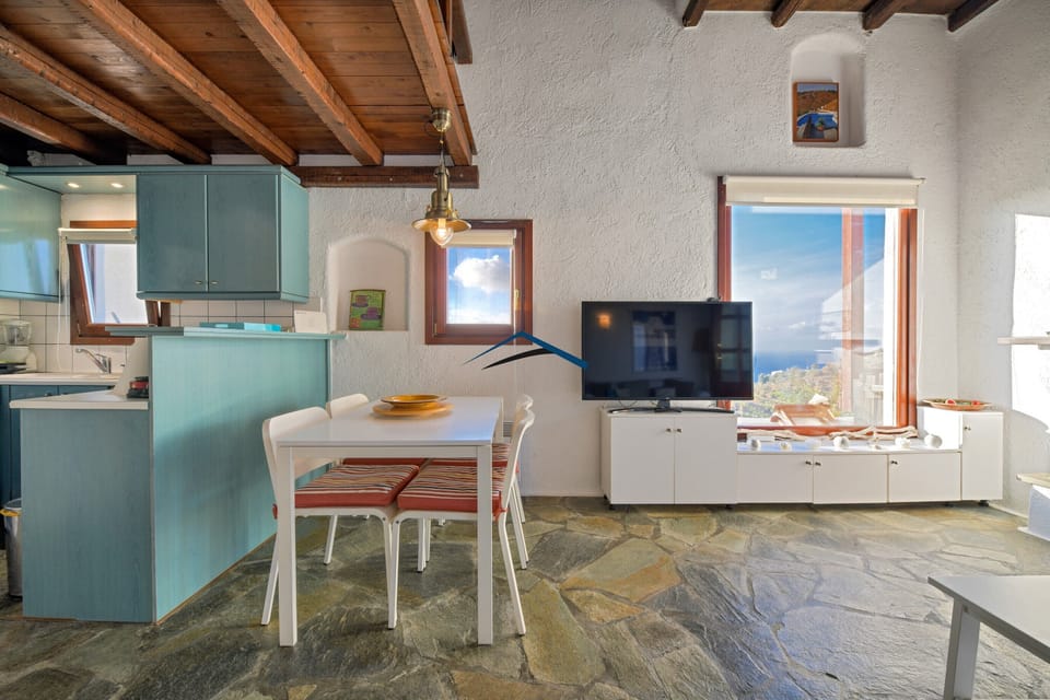 The dining area