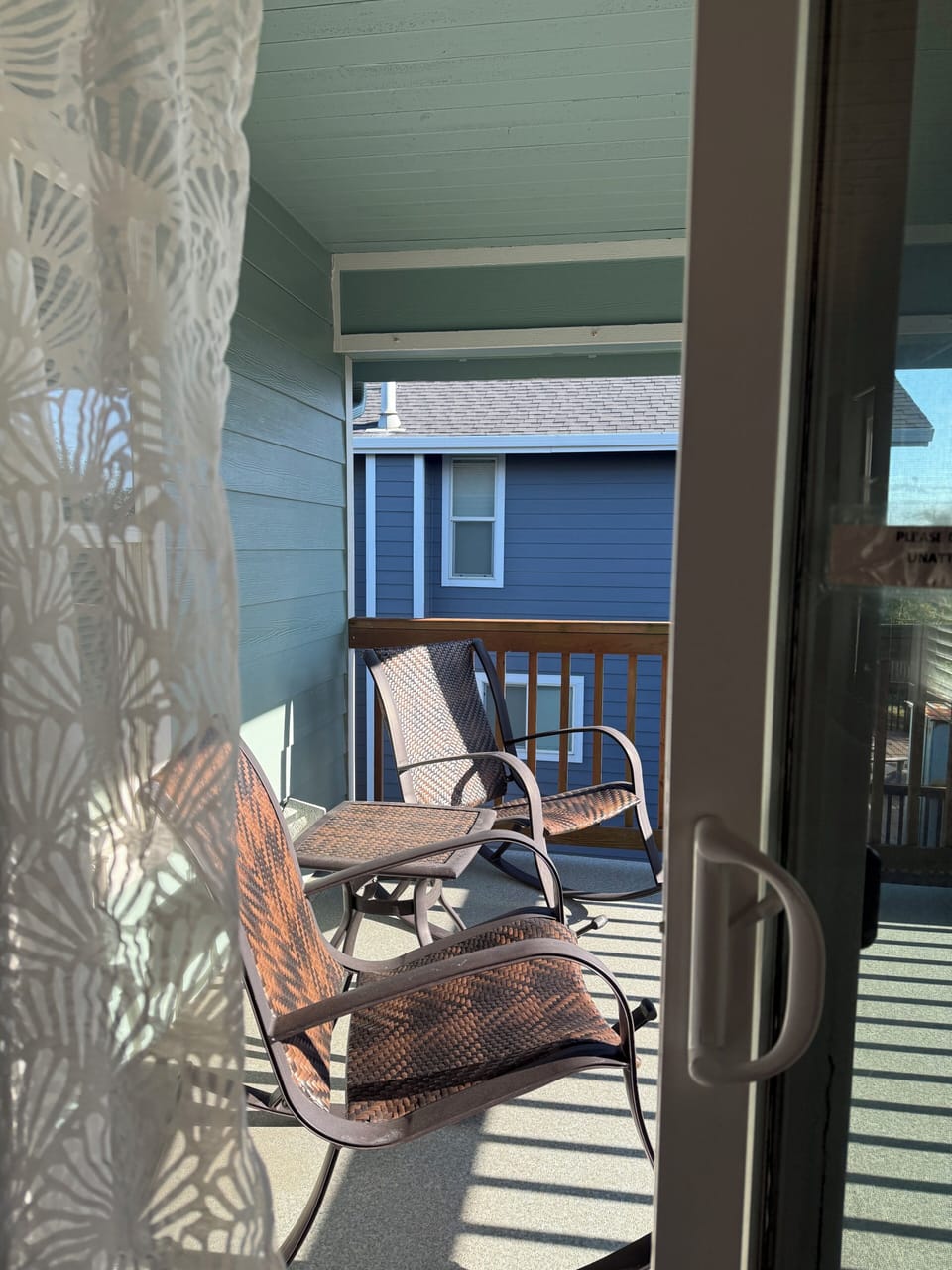 Deck from Master bedroom