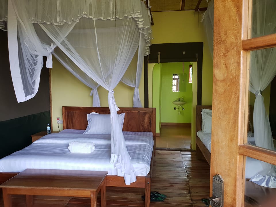 Deluxe Double or Twin Room, Lake View | 1 bedroom, in-room safe, desk, free WiFi