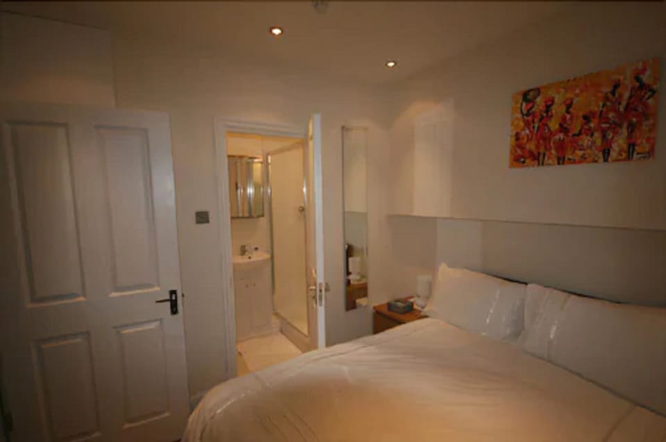 Shower, free toiletries, hair dryer, slippers