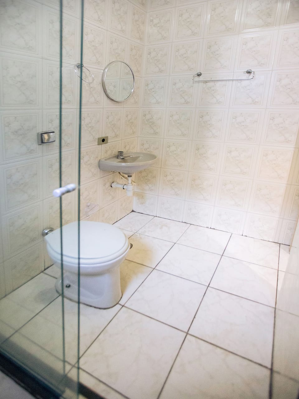 Double Room | Bathroom | Shower, towels, soap, shampoo