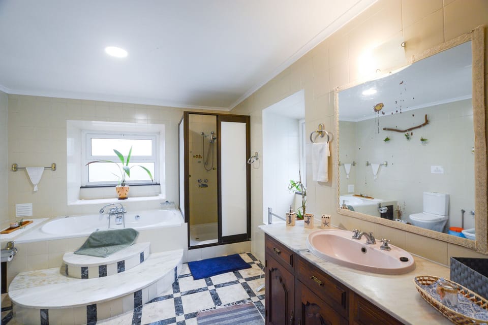 Traditional Suite, Pool View | Bathroom | Shower, designer toiletries, hair dryer, slippers