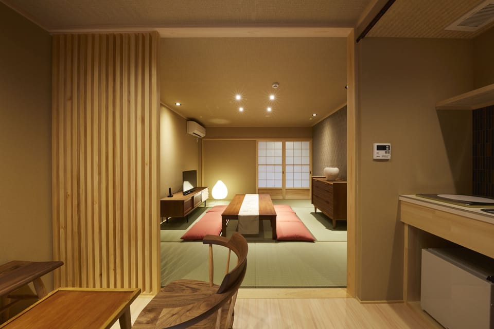 Japanese Town Style House | Living room | Flat-screen TV