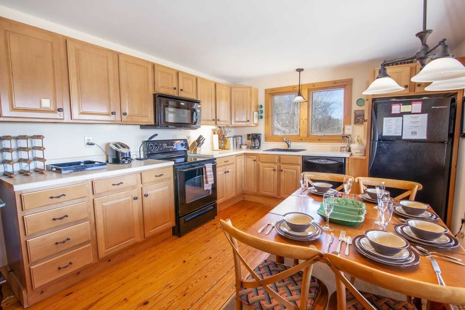 Open Layout Kitchen and Dining Area