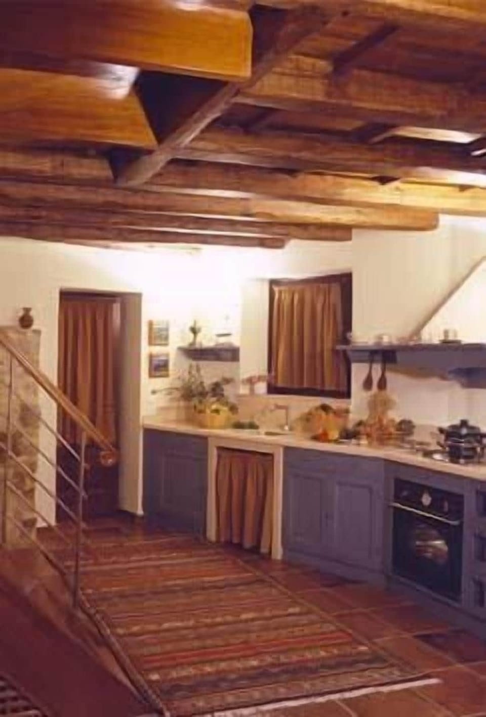 Villa, 1 Bedroom (Avra) | Private kitchen | Full-size fridge, oven, stovetop, dishwasher