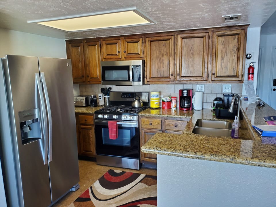 Kitchen with Stainless Appliances