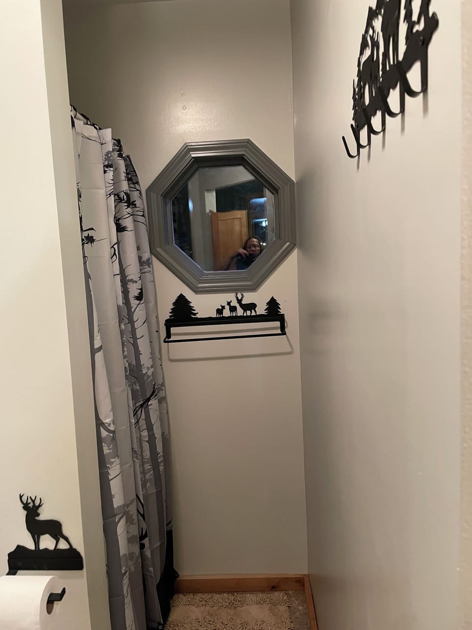 Full bathroom with shower