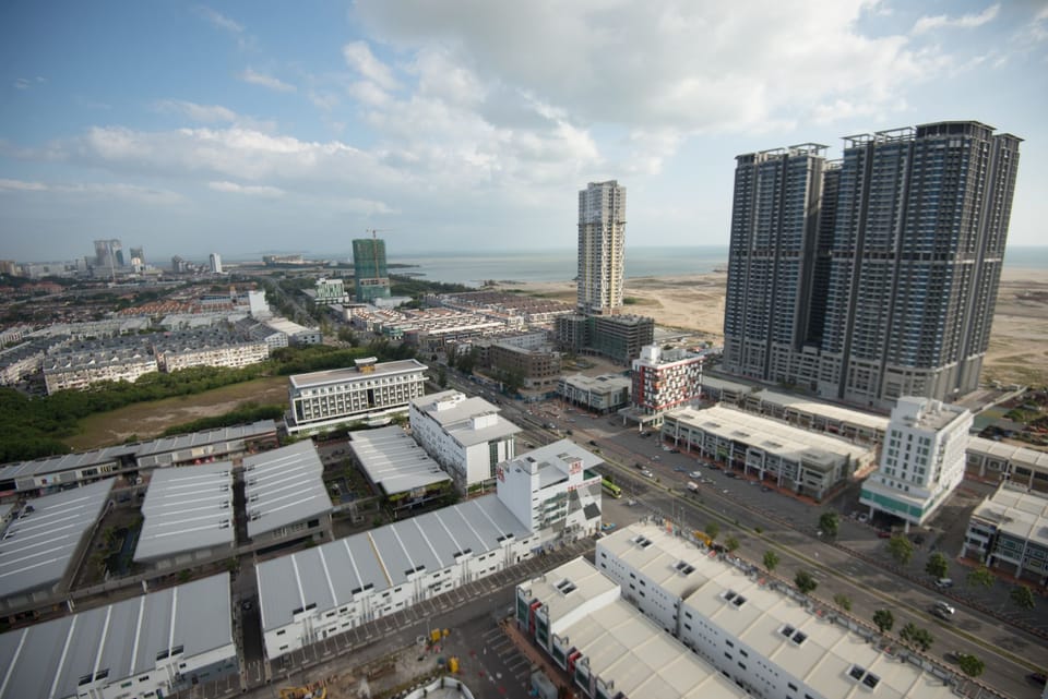 Twin Room, Shared Bathroom, Sea View | Aerial view