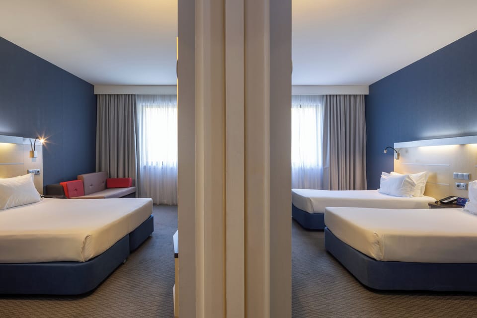 Standard Room, 2 Twin Beds | In-room safe, desk, soundproofing, iron/ironing board