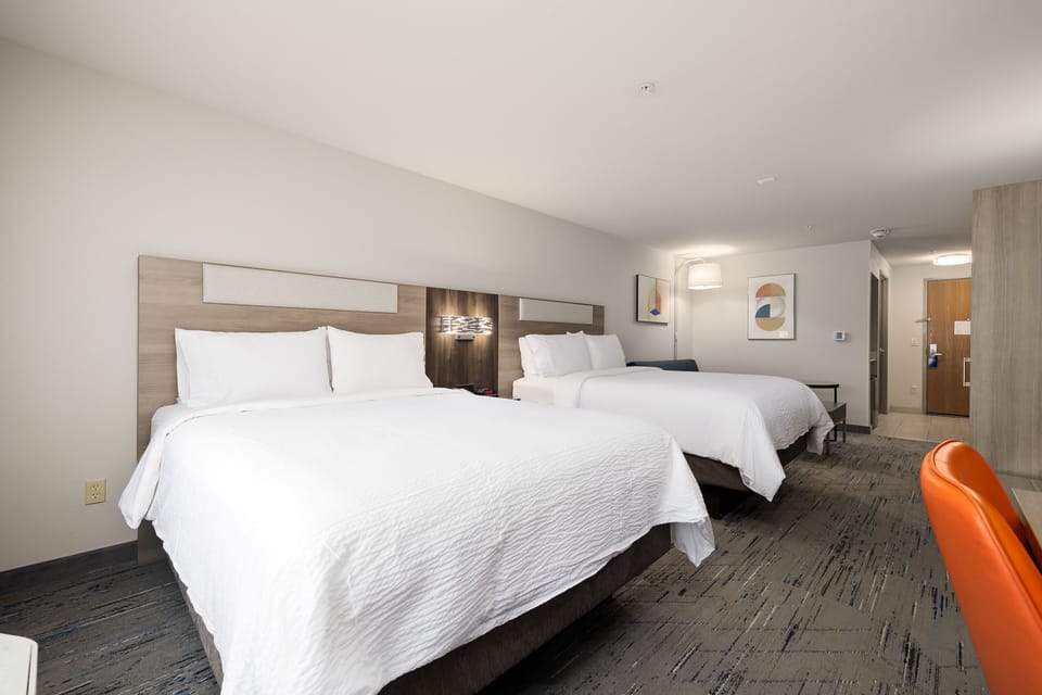 Suite, 2 Queen Beds | Premium bedding, in-room safe, desk, iron/ironing board