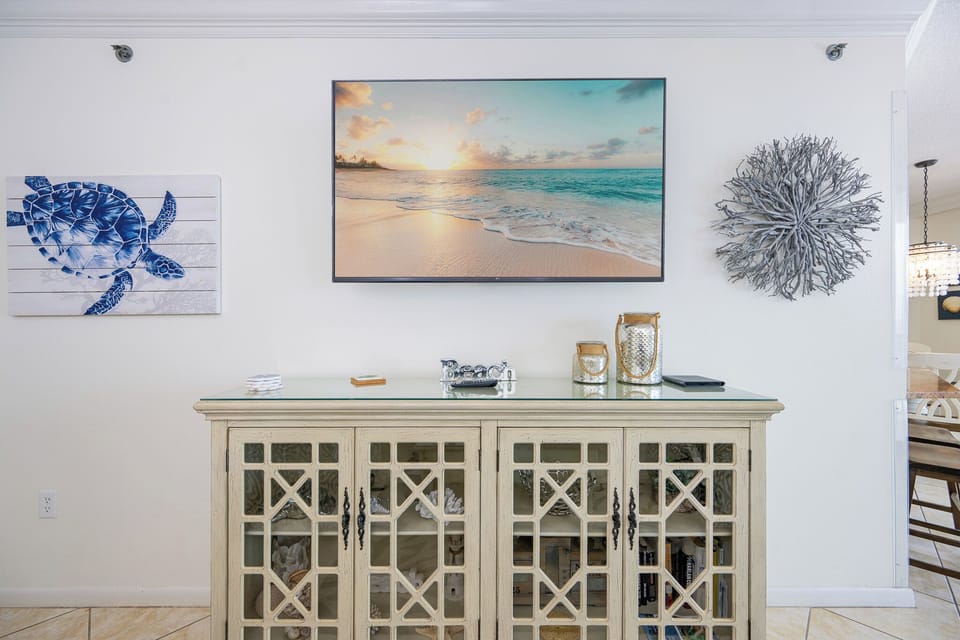Stream your favorites on the big-screen TV