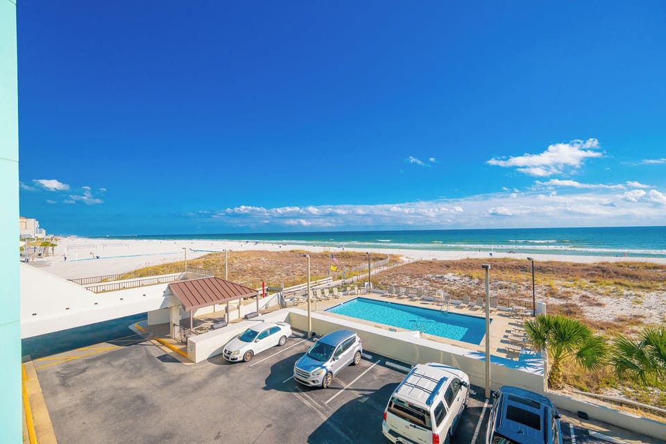 Soak in the coastal views and sunshine from your balcony, savoring the joys of beachside tranquility