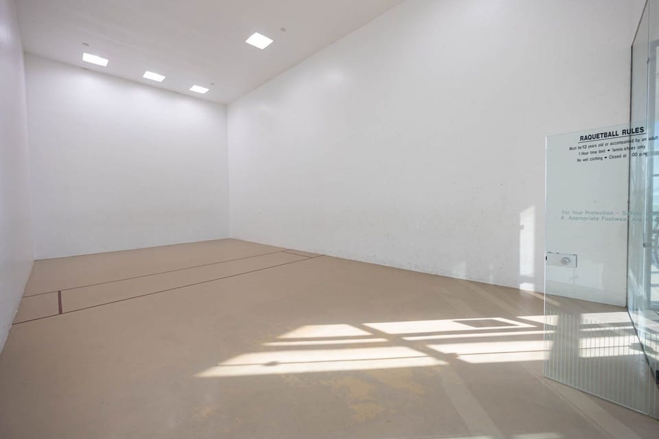 Play a game of racquetball in this bright, spacious court designed for fun and fitness during your stay at Phoenix III