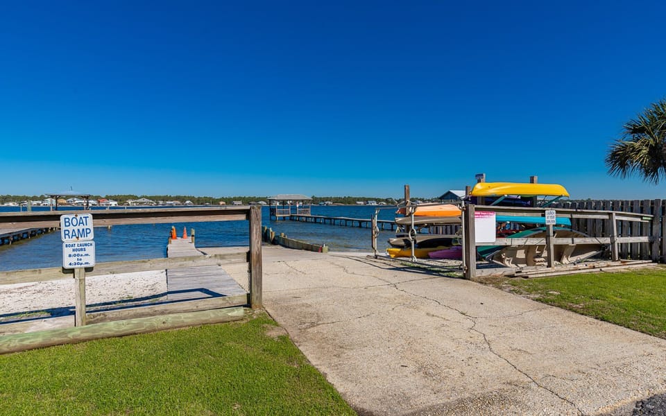 Discover easy access to the water with a boat ramp and kayak rentals for fun-filled adventures right at your doorstep