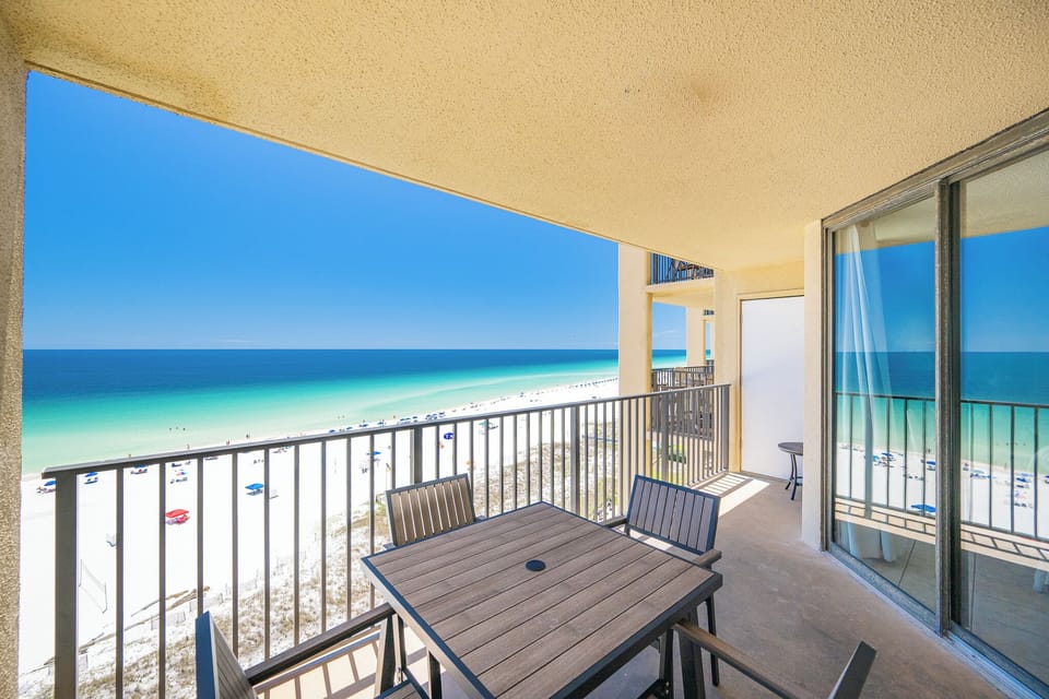 Gentle coastal breezes and shimmering blue waters beckon you from your balcony's peaceful retreat