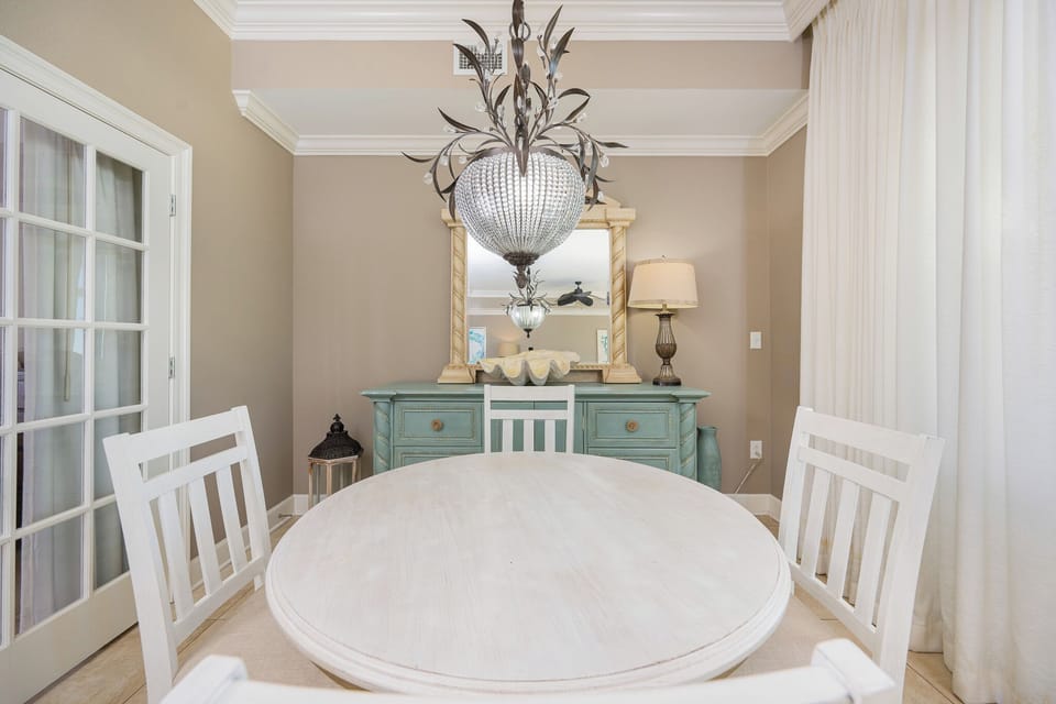 Savor moments around your elegant dining table, perfect for family game nights or relaxed mornings together
