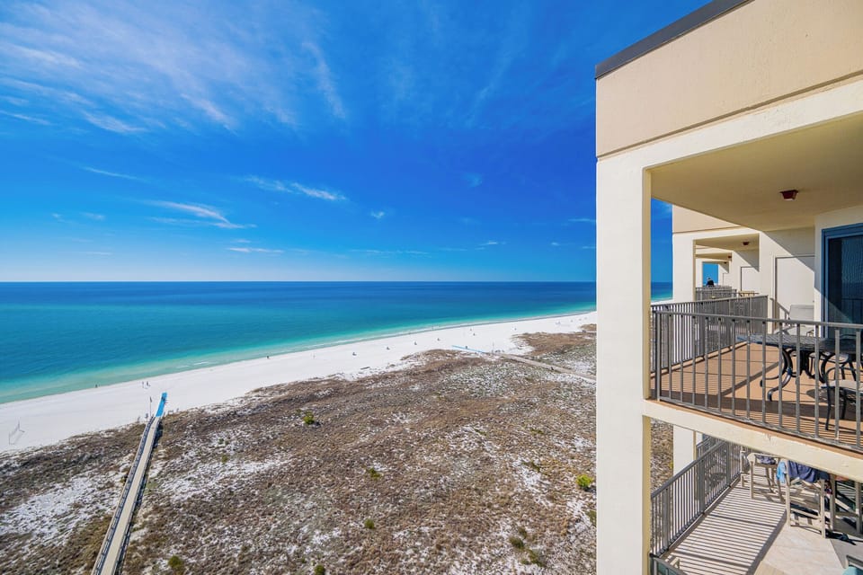 Bask in the in the coastal vibe while enjoying breathtaking views from your balcony, perfect for a relaxing retreat