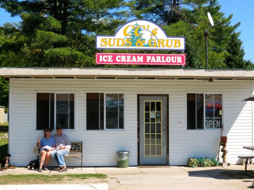 Small restaurant nearby.