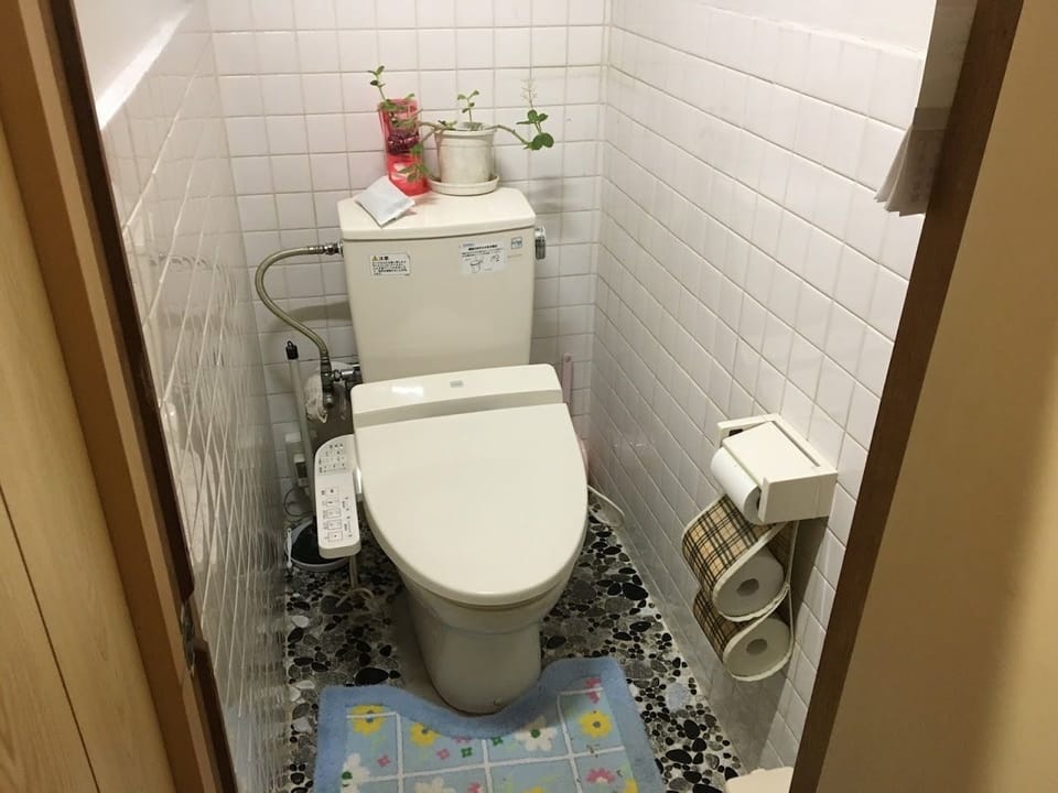 Separate tub and shower, spring water tub, free toiletries