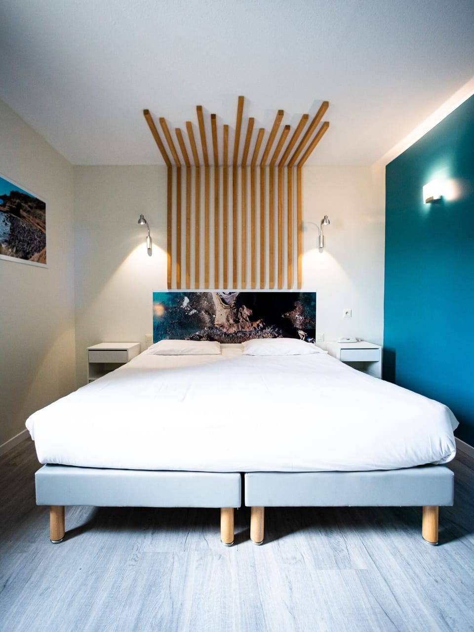 Double Room | Premium bedding, individually decorated, desk, blackout drapes