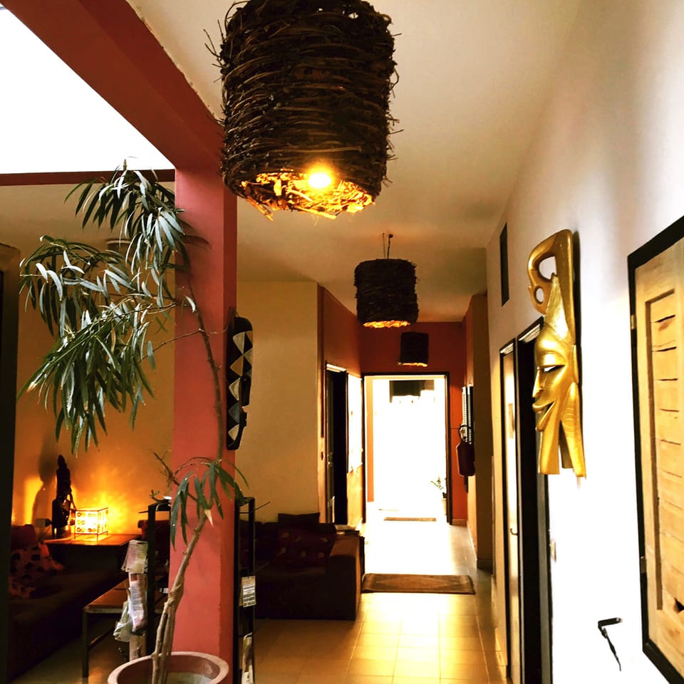 Interior entrance