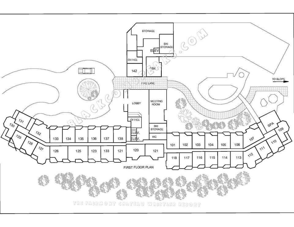1st floor layout