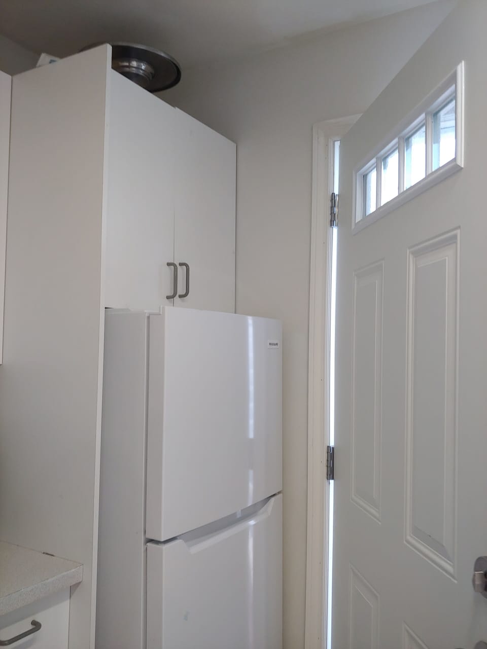 Fridge in Kitchen.  Freezer/refrigerator
