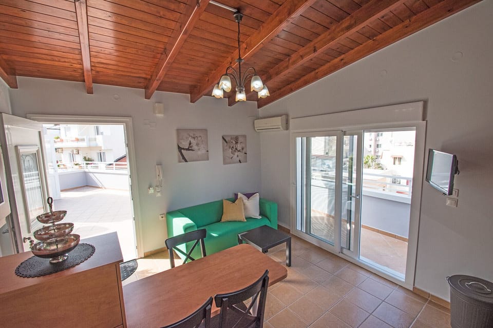 Living area with terrace