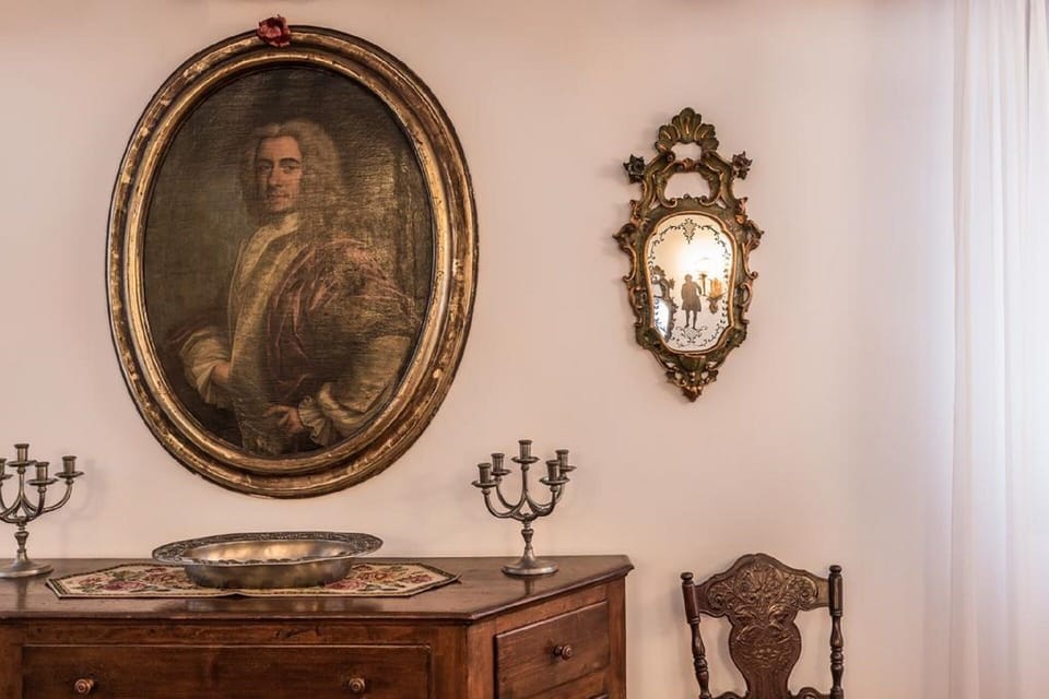 A detail of the Living Room
