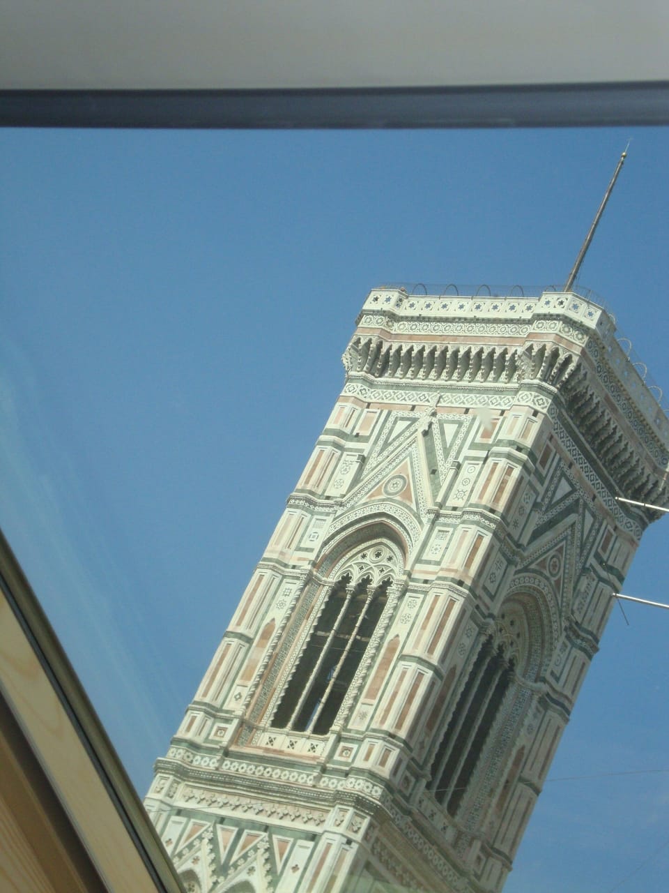 Giotto Tower admired from the triple bedroom