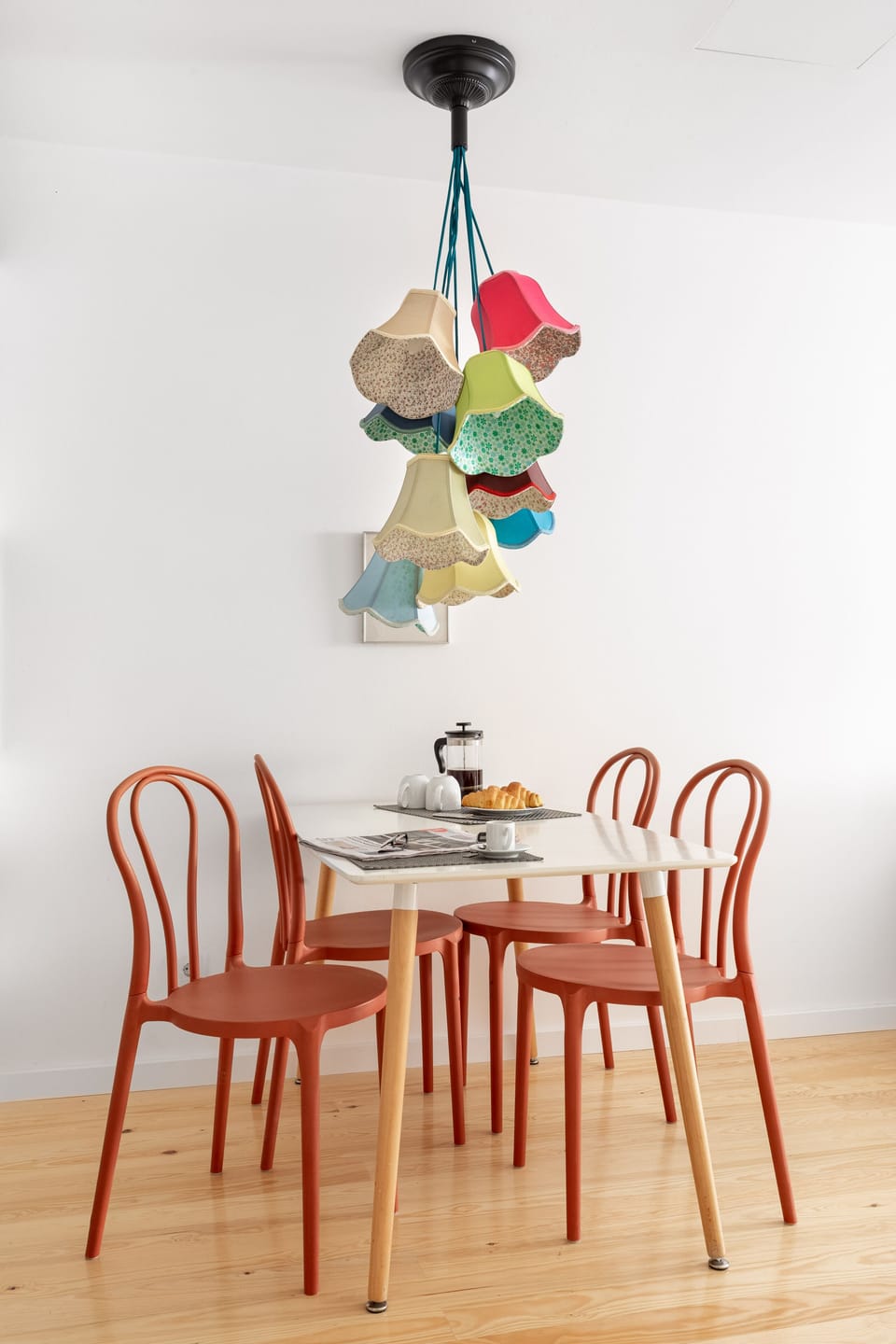 Comfortable family dining space