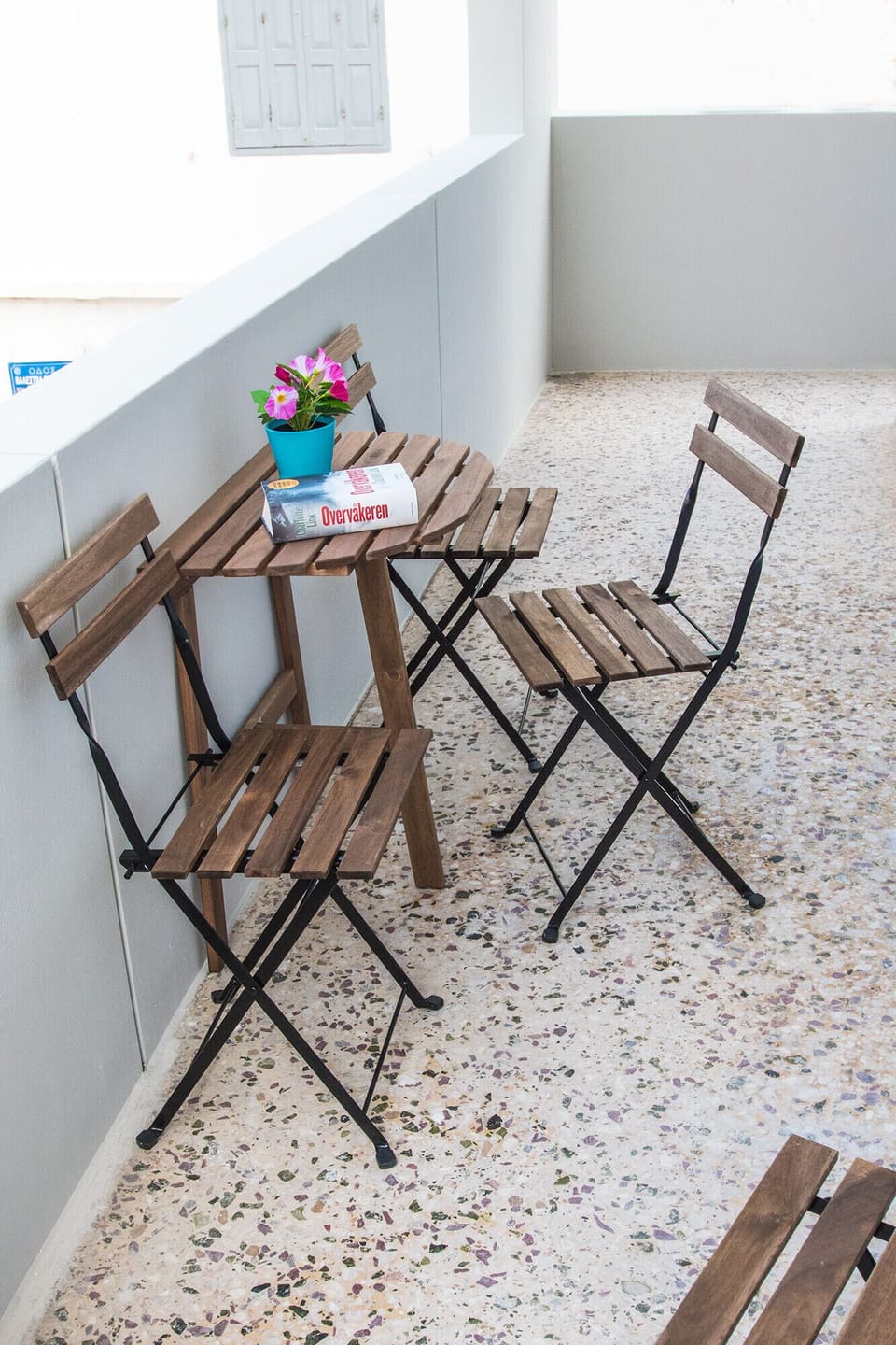 Terrace with exterior furniture