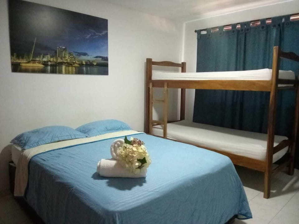Family Room, Multiple Beds, Non Smoking, Shared Bathroom | Television