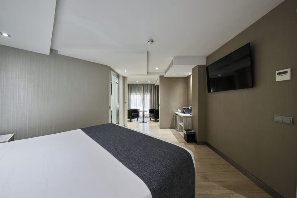 Minibar, in-room safe, desk, iron/ironing board