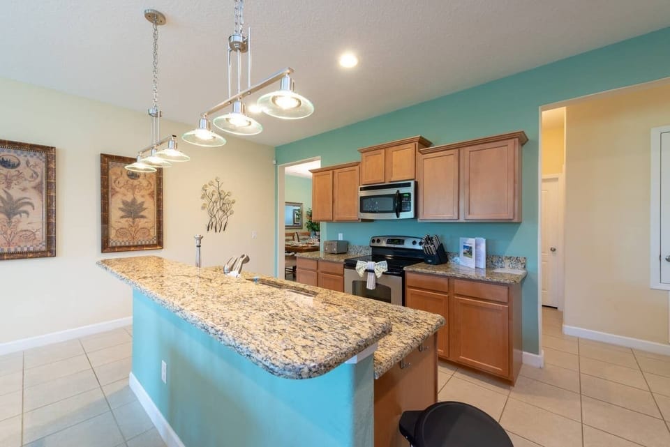 Modern Open Concept Kitchen