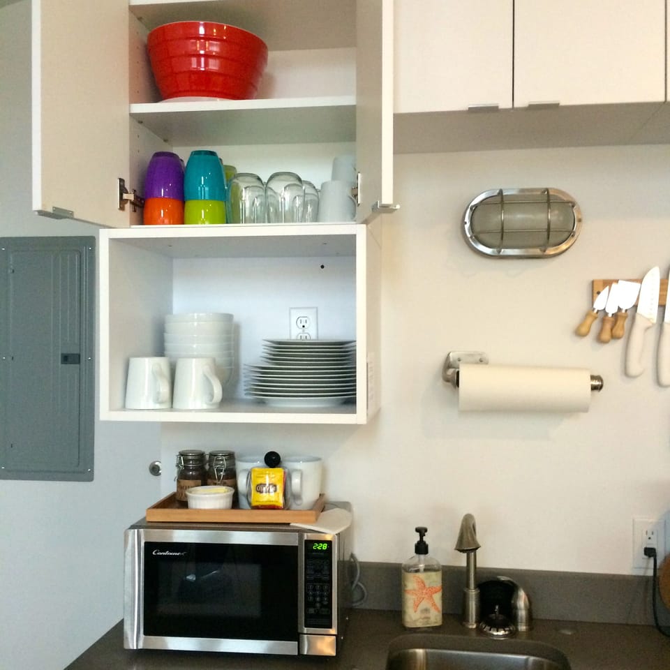 All equipment provided for cooking en suite.