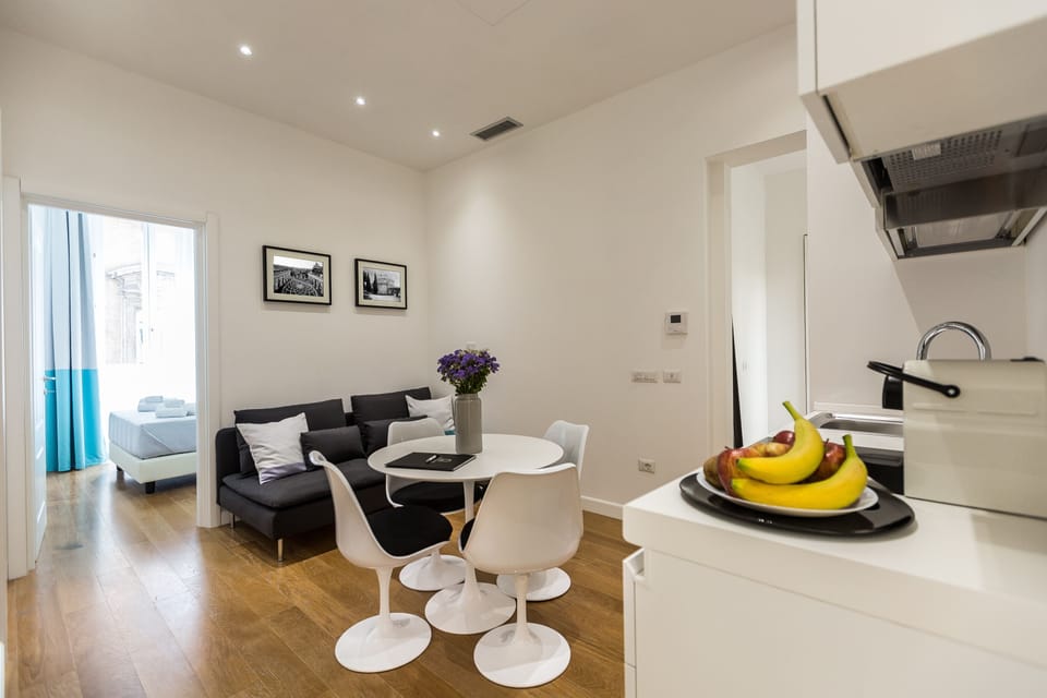 Living room and kitchen!