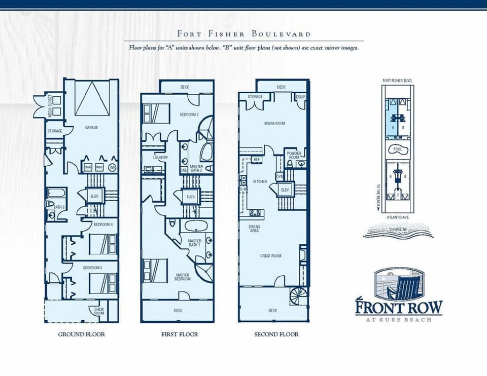 Pier Gazer - Unit C - Great open Concept floor plan w 2/Master suites. Sleeps 12