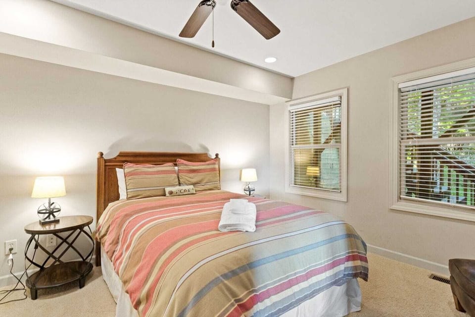 Lower Level Bedroom with Queen Bed
