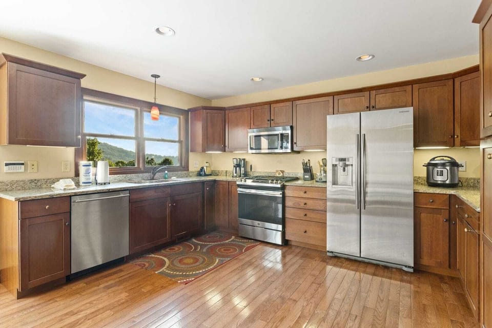 Kitchen with Stainless Steel Appliances
