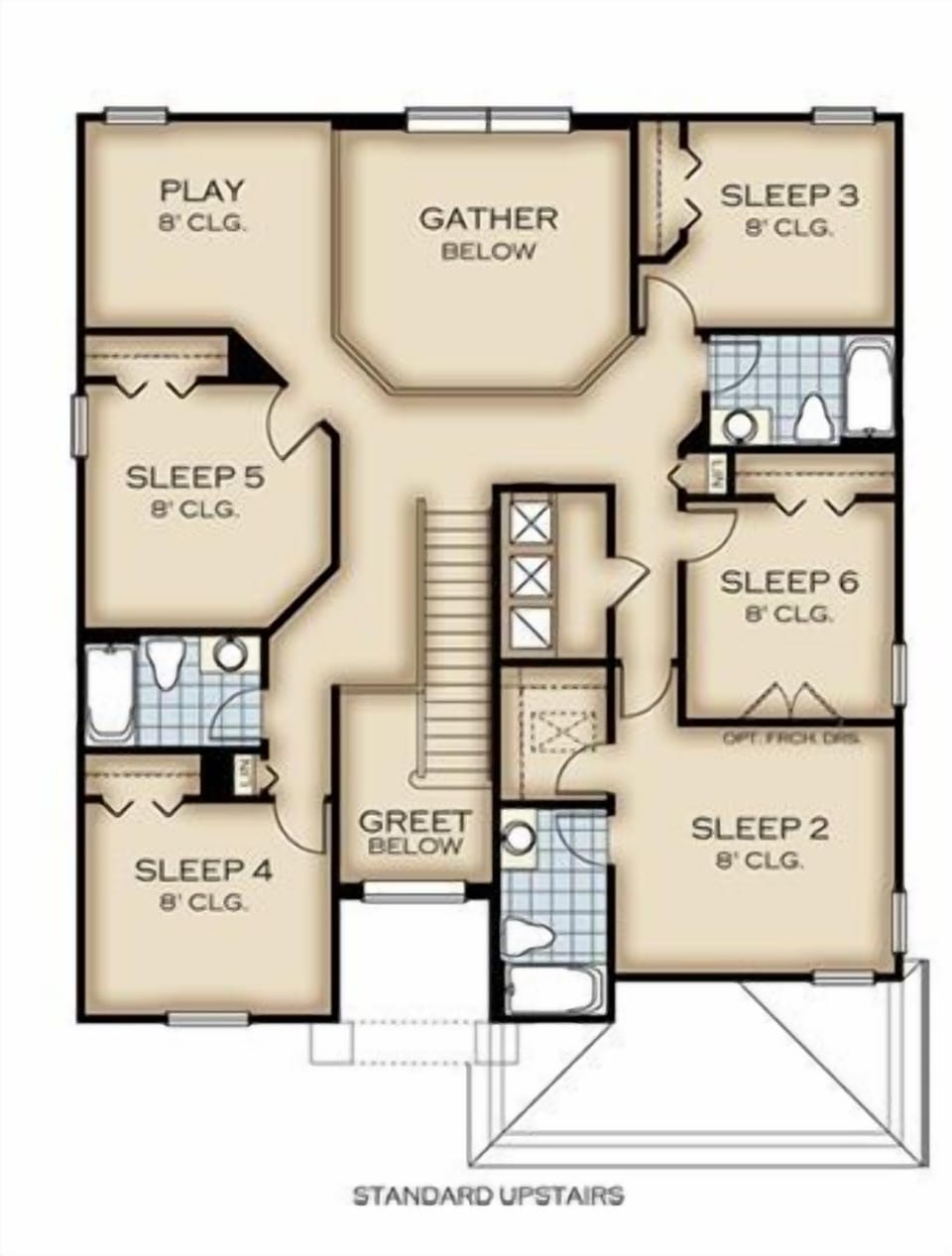 Spacious Second Floor!