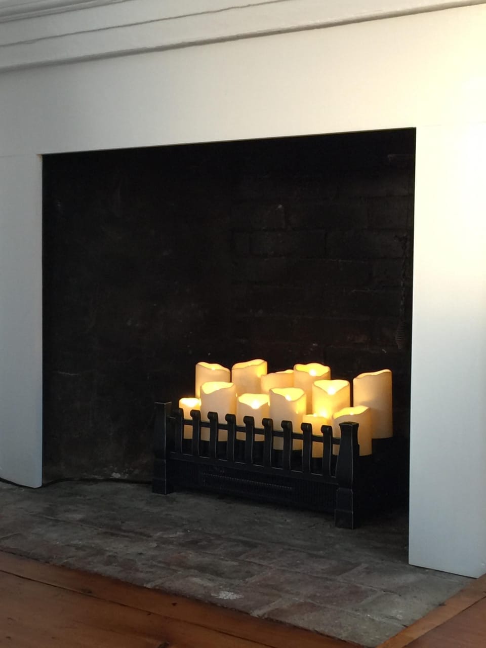 A little  glow in the master bedroom 