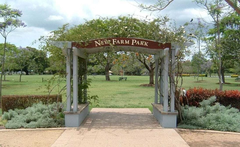New Farm Park - 2 mins walk away