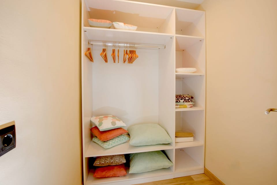 Private walk-in closet at master bedroom