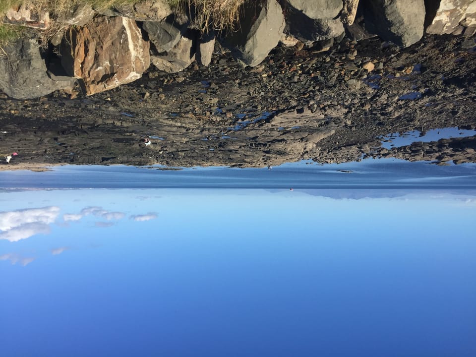 View from Troon to Arran