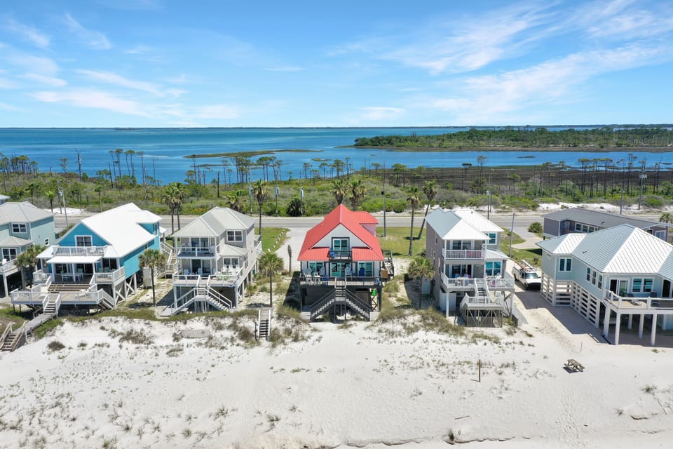 St. Joe Bay on One Side, Gulf on the Other