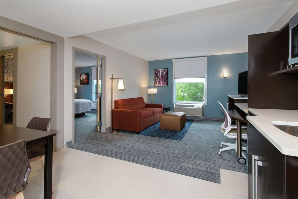 Studio, 2 Queen Beds, Accessible, Bathtub | In-room safe, iron/ironing board, WiFi (free), bed sheets