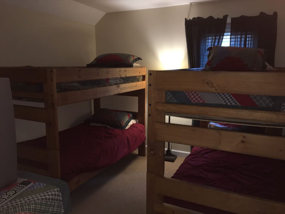 Double bunks in family suite