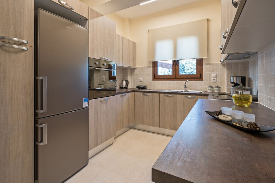 Modern fully equipped kitchen